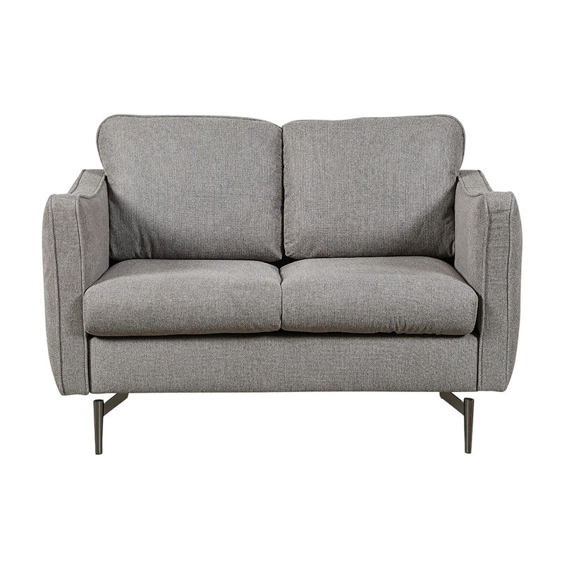 เบาะ Loveseat กรอบไม้สมัยใหม่สมัยศตวรรษที่หุ้มเบาะสำหรับห้องนั่งเล่น